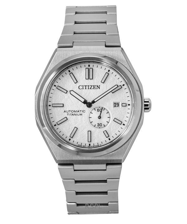 Miesten Citizen Zenshin Super Titanium -hopeakellokello NJ0180-80A 100M