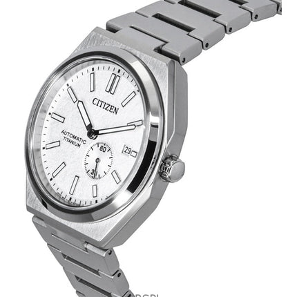Miesten Citizen Zenshin Super Titanium -hopeakellokello NJ0180-80A 100M