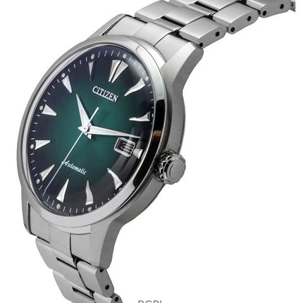Citizen Kuroshio 64 Limited Edition ruostumattomasta teräksestä valmistettu vihreä kellotaulu NK0007-88X miesten kello