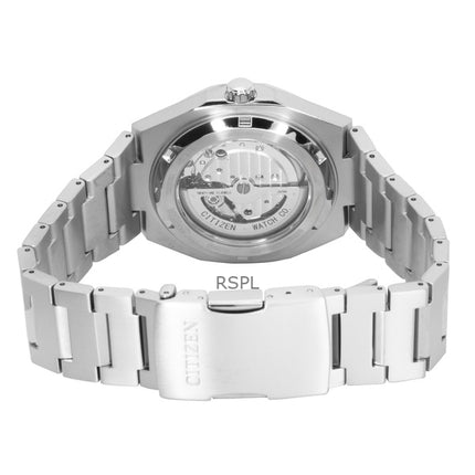 Citizen Zenshin 60 Super Titanium -kello, vaaleansininen kellotaulu, automaattinen, NK5020-58L, 100M miesten kello