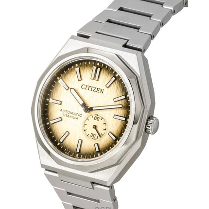 Citizen Zenshin 60 Super Titanium Copper Dial Automatic NK5020-58P 100M miesten kello