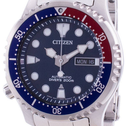 Citizen Promaster Diverin sininen kellotaulu Automaattinen NY0086-83L 200M miesten kello