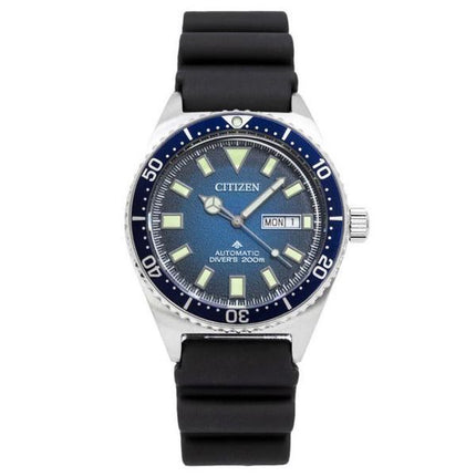 Citizen Promaster kumihihna sininen kellotaulu automaattinen sukeltaja NY0129-07L 200M miesten kello