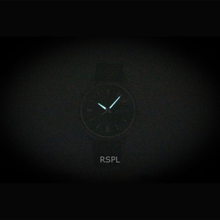 Citizen NY4058-01E automaattinen miesten kello nahkarannekkeella, mustalla kellotaululla