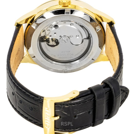 Citizen NY4059-09A automaattinen nahkaranneke, valkoinen kellotaulu, miesten kello