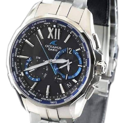 Casio Oceanus OCW S3400 1AJF Manta aalto Ceptor Japani teki Miesten Kello