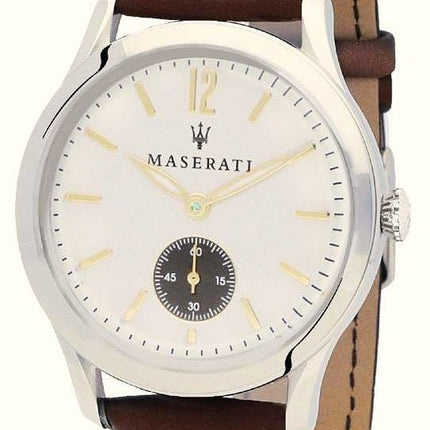 Maserati Tradizione valkoinen kellotaulu kvartsi R8851125001 miesten kello