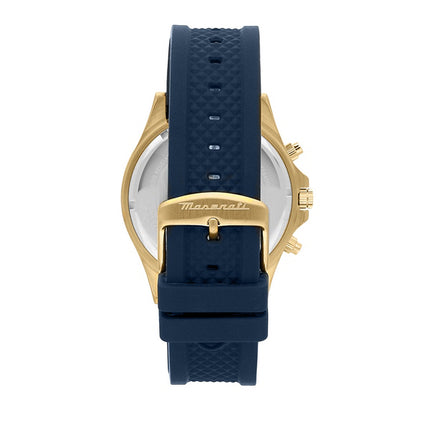 Maserati Sfida Chronograph Blue Sunray kellotaulu kvartsi R8871640004 100M miesten kello