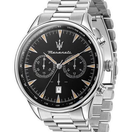 Maserati Tradizione Chronograph Black Dial Quartz R8873646004 100M miesten kello