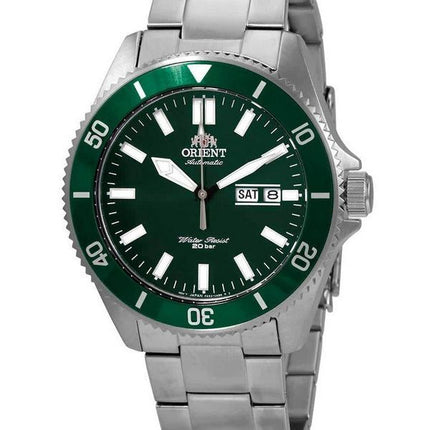 Orient Green Dial Ruostumaton terÃ¤s Automaattinen RA-AA0914E19B 200M miesten kello