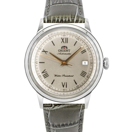 Orient Bambino Classic -nahkaranneke, beige kellotaulu, automaattinen RA-AC0025N miesten kello