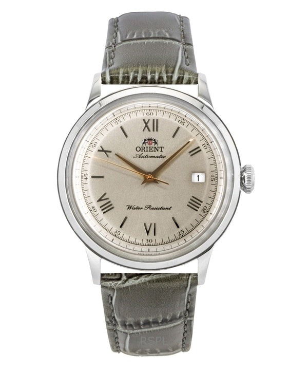 Orient Bambino Classic -nahkaranneke, beige kellotaulu, automaattinen RA-AC0025N miesten kello