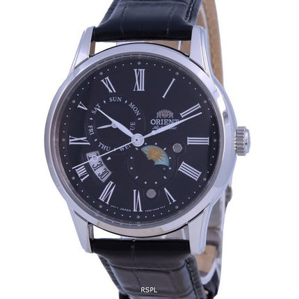 Orient Sun & Moon Black Dial Automaattinen RA-AK0010B10B miesten kello