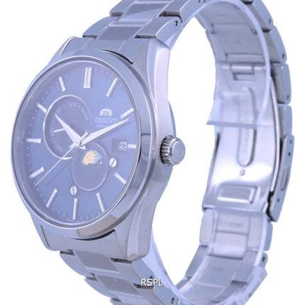 Orient Contemporary Sun & Moon Blue Dial Automaattinen RA-AK0308L10B miesten kello