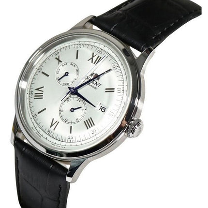 Orient Bambino Version 8 Klassinen nahkahihna valkoinen kellotaulu automaattinen RA-AK0701S10B RA-AK0701S30B miesten kello
