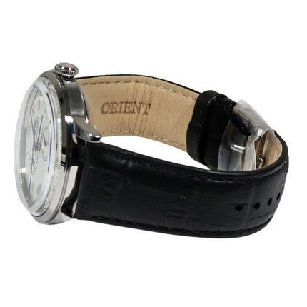 Orient Bambino Version 8 Klassinen nahkahihna valkoinen kellotaulu automaattinen RA-AK0701S10B RA-AK0701S30B miesten kello