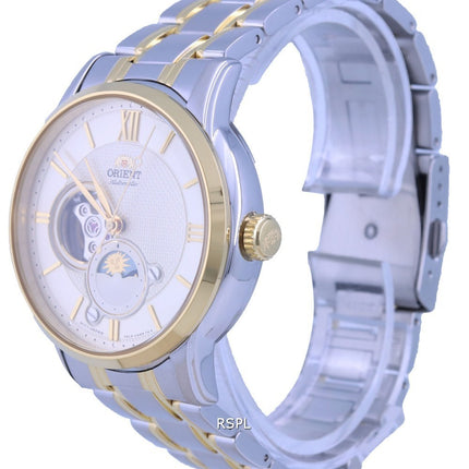 Orient Classic Sun & Moon Open Heart Automaattinen RA-AS0007S10B miesten kello