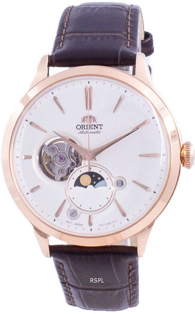Orient Sun &, Moon Phase Open Heart Dial Automatic RA-AS0102S10B Herreur