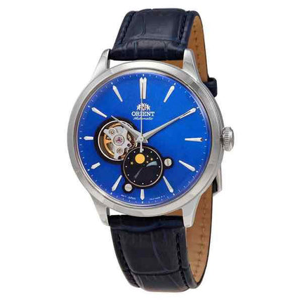Orient Sun &amp, Moon Phase avoin sydänkello, automaattinen RA-AS0103A10B RA-AS0103A30B miesten kello