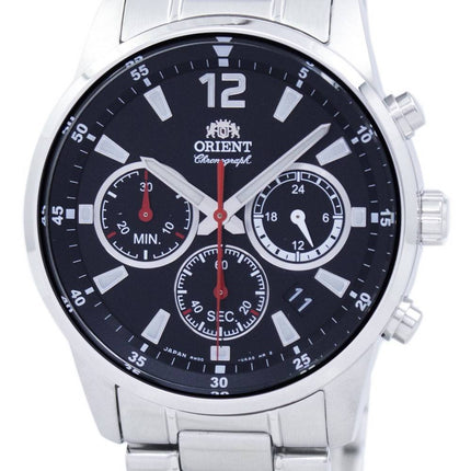 Orient urheilu Chronograph kvartsi Japanissa valmistettu RA-KV0001B00C Miesten Kello