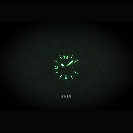 Orient Sport ruostumattomasta teräksestä valmistettu vihreä kellotaulu Solar Diver&#39;s RA-WJ0001E 200M miesten kello