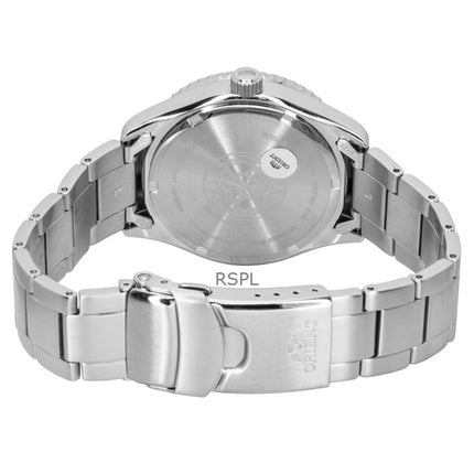 Orient Sport ruostumattomasta teräksestä valmistettu vihreä kellotaulu Solar Diver&#39;s RA-WJ0001E 200M miesten kello