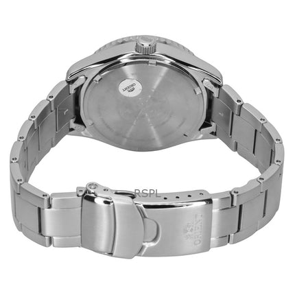 Orient Mako III ruostumattomasta teräksestä valmistettu Ivory kellotaulu aurinkosukelluksen RA-WJ0003S 200M miesten kello