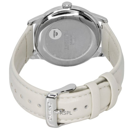 Orient Bambino -nahkaranneke, vaaleanvihreä kellotaulu, aurinkokennon RA-WK0002E miesten kello