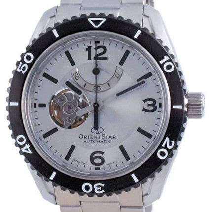 Orient Star Open Heart Automatic Diverin miesten kello RE-AT0107S00B 200M