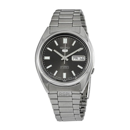 Kunnostettu Seiko 5 mustalla soittamalla automaattinen Japanissa valmistettu SNXS79J1 miesten kello