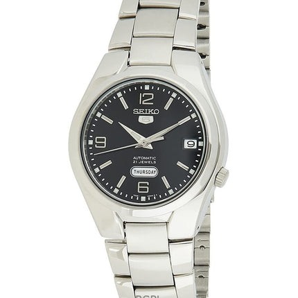 Kunnostettu Seiko 5 mustalla taululla varustettu automaattinen SNK623K1 miesten kello