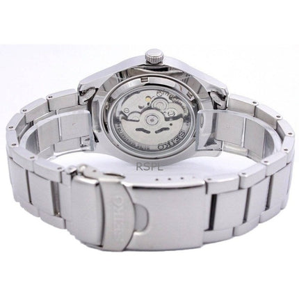 Kunnostettu Seiko 5 Sports mustalla taululla automaattinen SNZG13K1 miesten kello