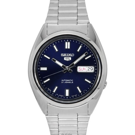 Kunnostettu Seiko 5 Automatic 21 Jewels Japanissa valmistettu SNXS77J1 miesten kello