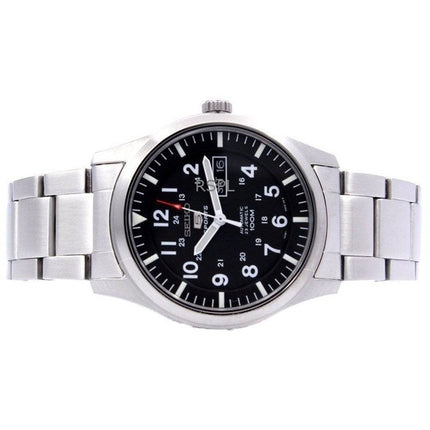 Kunnostettu Seiko 5 Sports mustalla taululla automaattinen SNZG13K1 miesten kello