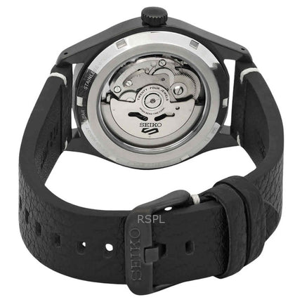 Kunnostettu Seiko 5 Sports Field Collection -nahkahihnalla, ruskealla kellotaululla, automaattinen SRPG41K1 100M miesten kello