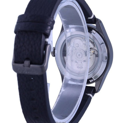 Kunnostettu Seiko 5 Sports Field Collection -nahkahihnalla, ruskealla kellotaululla, automaattinen SRPG41K1 100M miesten kello