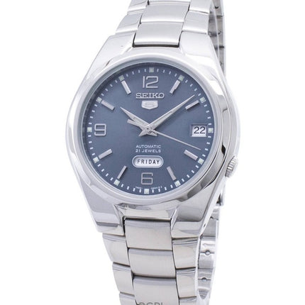 Kunnostettu Seiko 5 harmaalla soittamalla automaattinen 21 jalokiveä SNK621K1 miesten kello