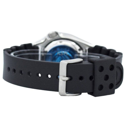 Kunnostettu Seiko mustavalkoinen automaattinen sukeltajan SKX007J1 200M miesten kello