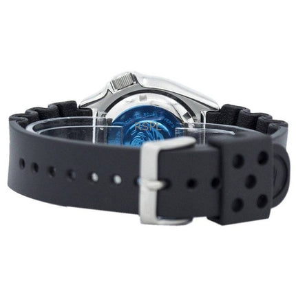 Kunnostettu Seiko mustavalkoinen automaattinen sukeltajan SKX007J1 200M miesten kello