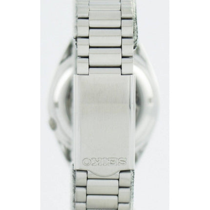Kunnostettu Seiko 5 mustalla taululla varustettu automaattinen SNXS79J1 miesten kello