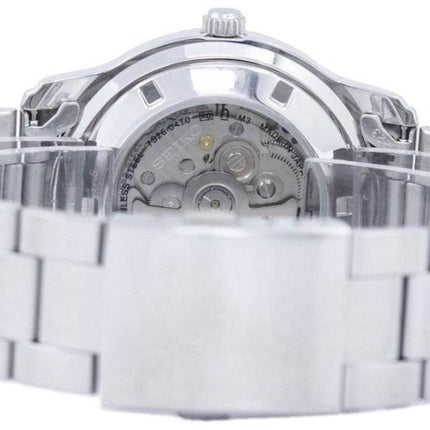 Kunnostettu Seiko 5 sininen kellotaulu automaattinen Japanissa valmistettu SNKP17J1 miesten kello