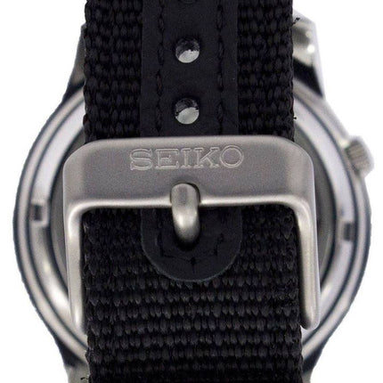 Kunnostettu Seiko 5 Military Black Dial Automatic SNK809K2 miesten kello