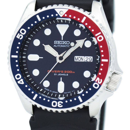 Kunnostettu Seiko Blue Dial Automatic Diver&#39;s SKX009J1 200M miesten kello