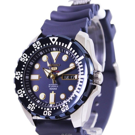 Kunnostettu Seiko 5 Sports Blue Dial Automatic SRP605K2 miesten kello