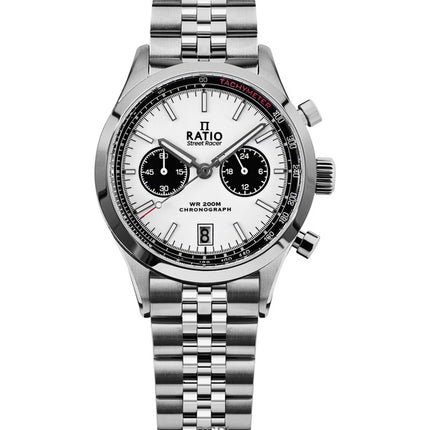 Ratio Street Racer Chronograph RTC022 200M Panda-kellotaululla