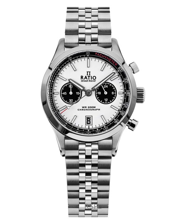 Ratio Street Racer Chronograph RTC022 200M Panda-kellotaululla