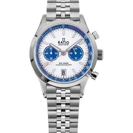 Ratio Street Racer Chronograph RTC024 200M Panda-kellotaululla