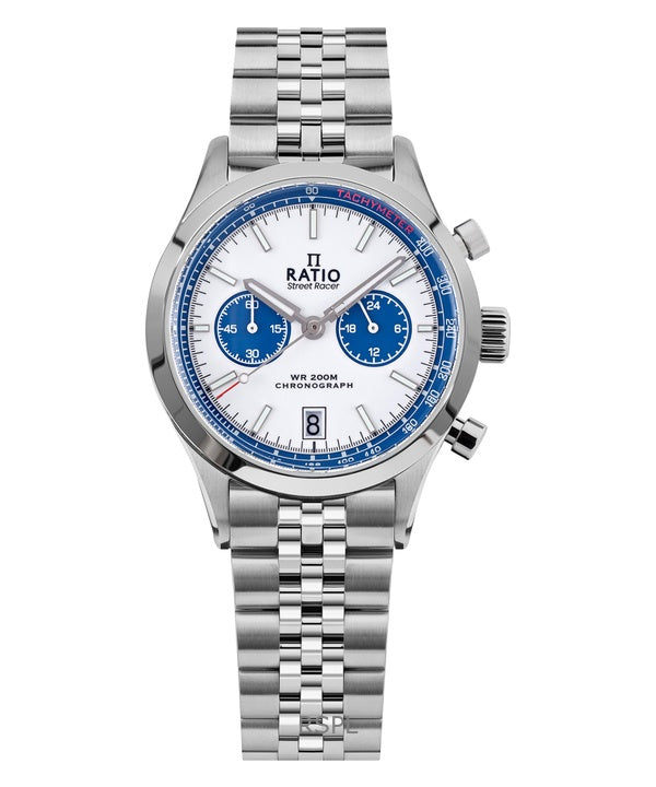 Ratio Street Racer Chronograph RTC024 200M Panda-kellotaululla