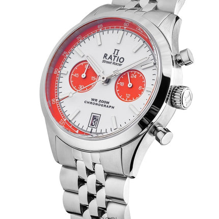 Ratio Street Racer Chronograph RTC025 200M Panda-kellotaululla