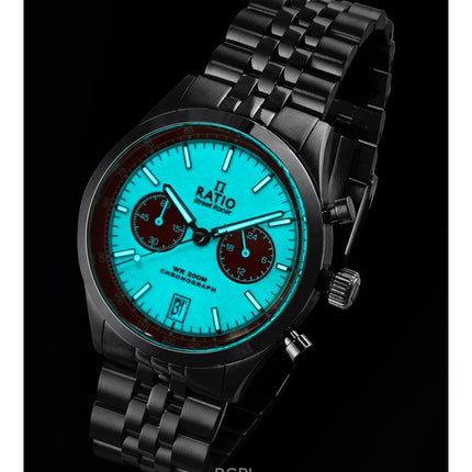 Ratio Street Racer Chronograph RTC026 200M Panda-kellotaululla
